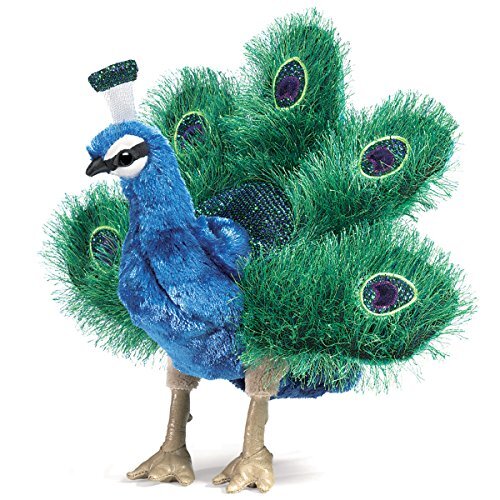 Folkmanis Small Peacock Hand Puppet
