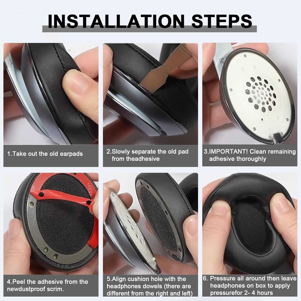 Replacement Ear Pads for Beats Studio 2 & 3 Wired & Wireless White