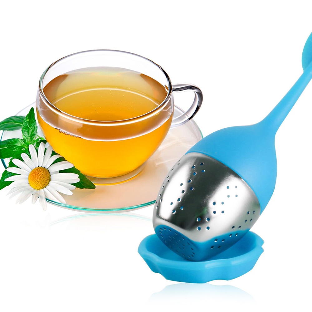 Tea Infuser Ball Mesh Loose Leaf Herb Strainer Stainless Spice Filter Diffuser
