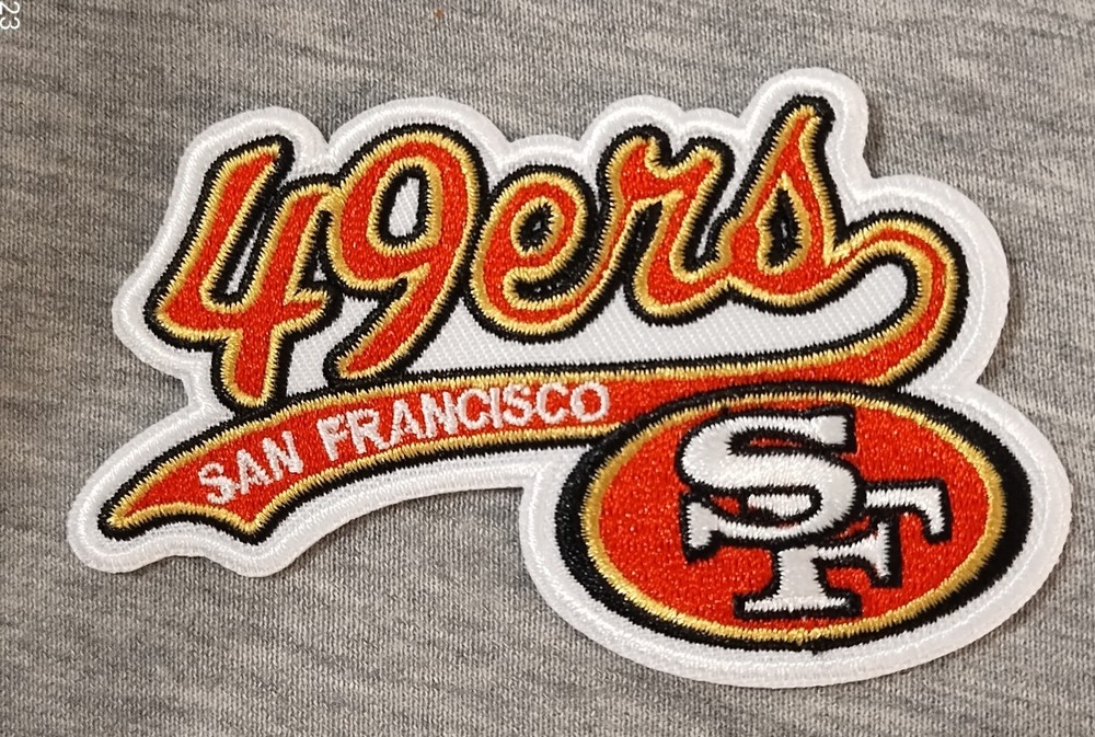 SAN FRANCISCO 49ers IRON ON PATCH