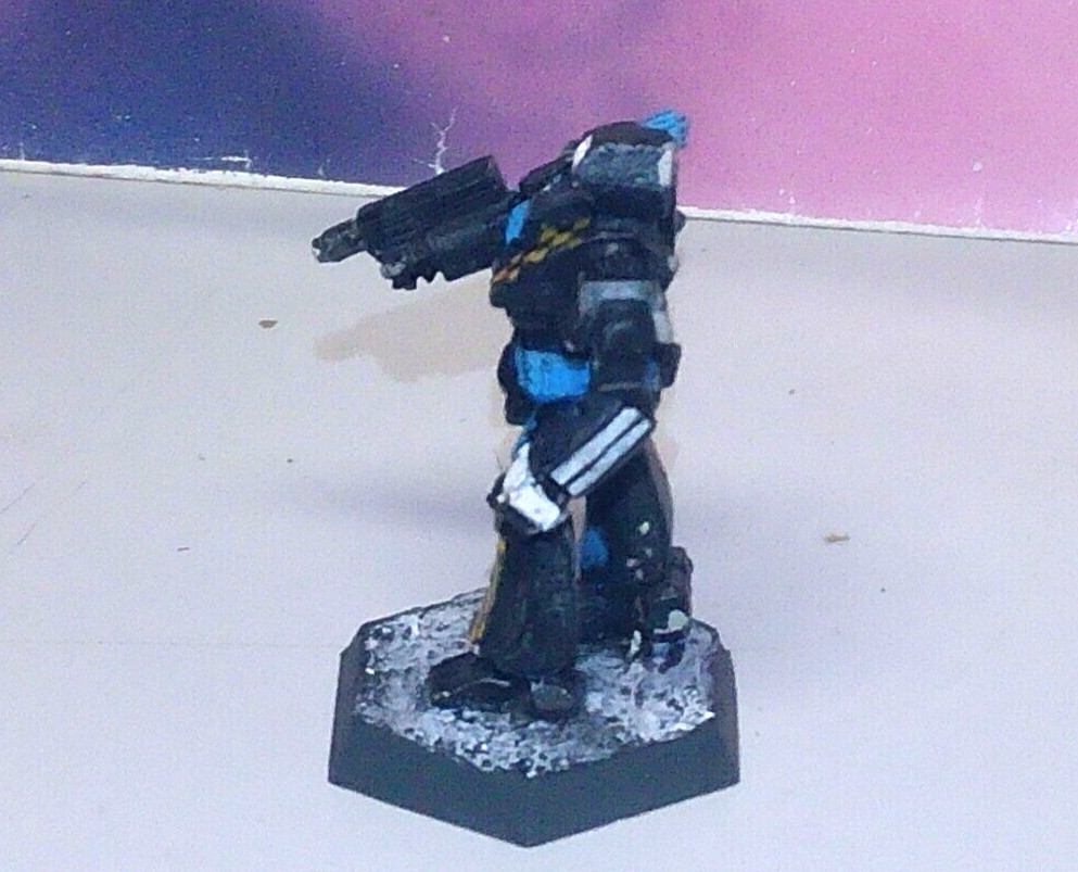 BATTLETECH HELLHOUND MECH (RAL PARTHA, METAL, PAINTED)