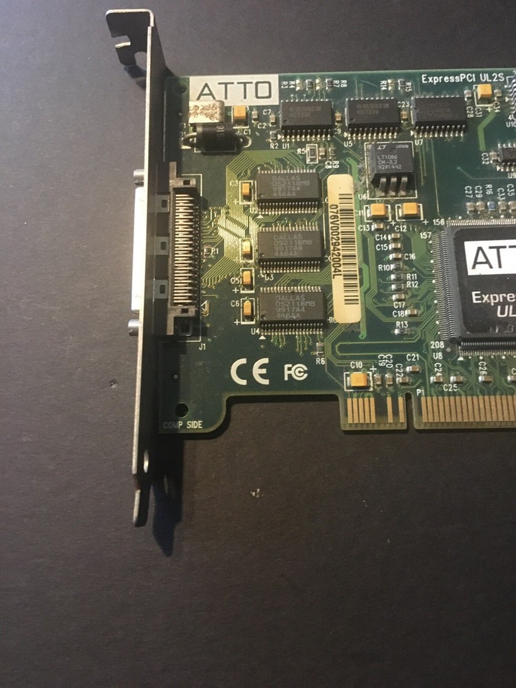 ATTO ExpressPCI-UL2S SCSI Controller Card (Tested)