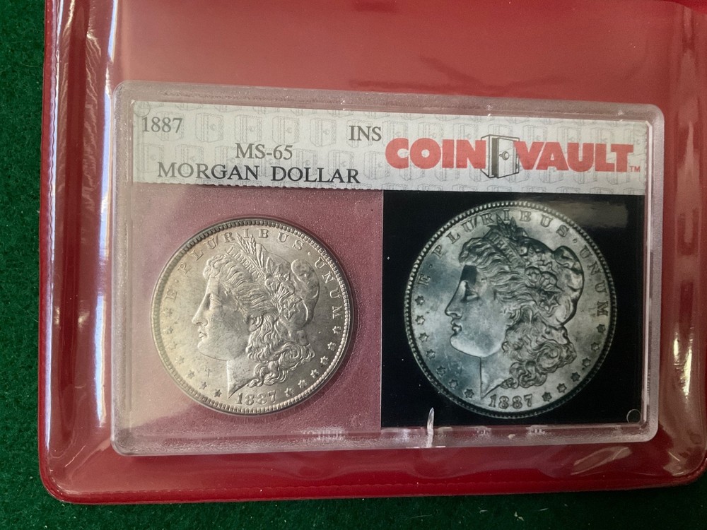 1887 Silver Morgan Dollar - T1