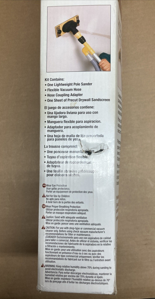 Hyde Dust-Free Drywall Sanding Kit for Sanding Pole