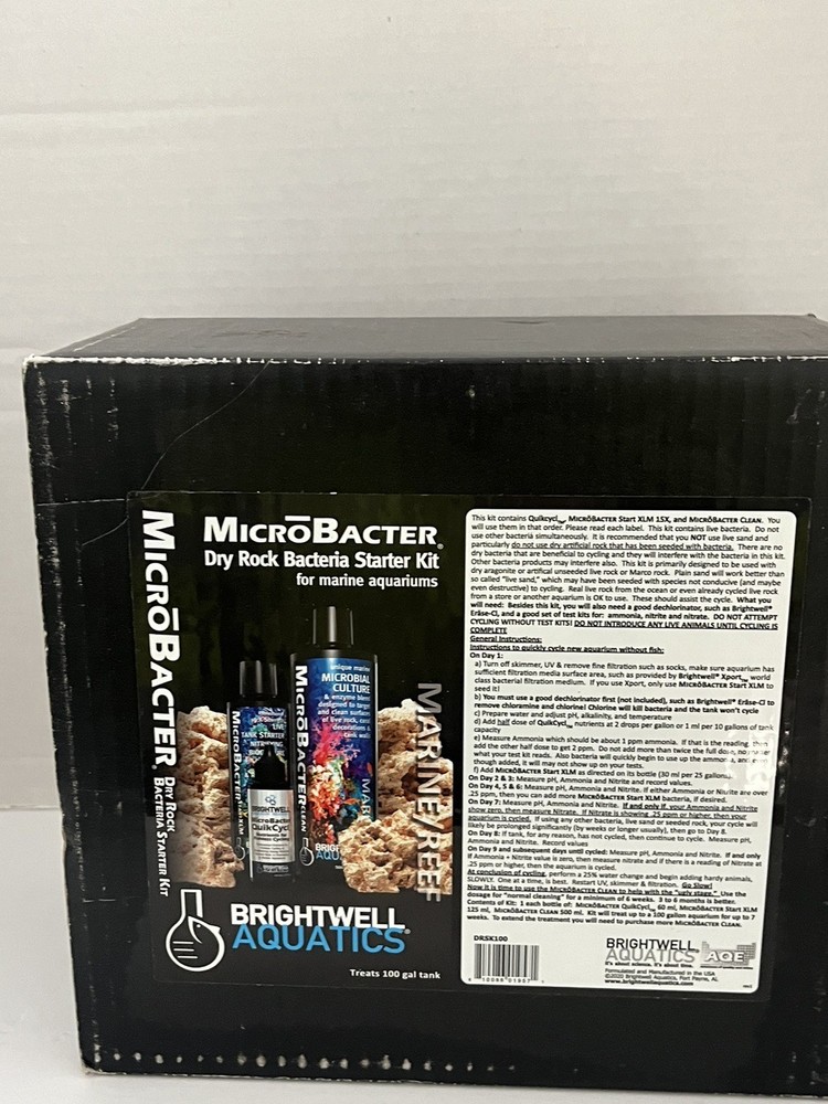 MicroBacter Dry Rock Bacteria Starter Kit - Brightwell