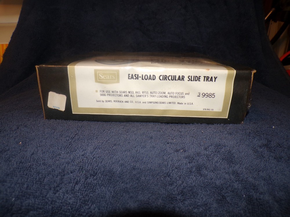 sears easi-load circular slide tray new in box