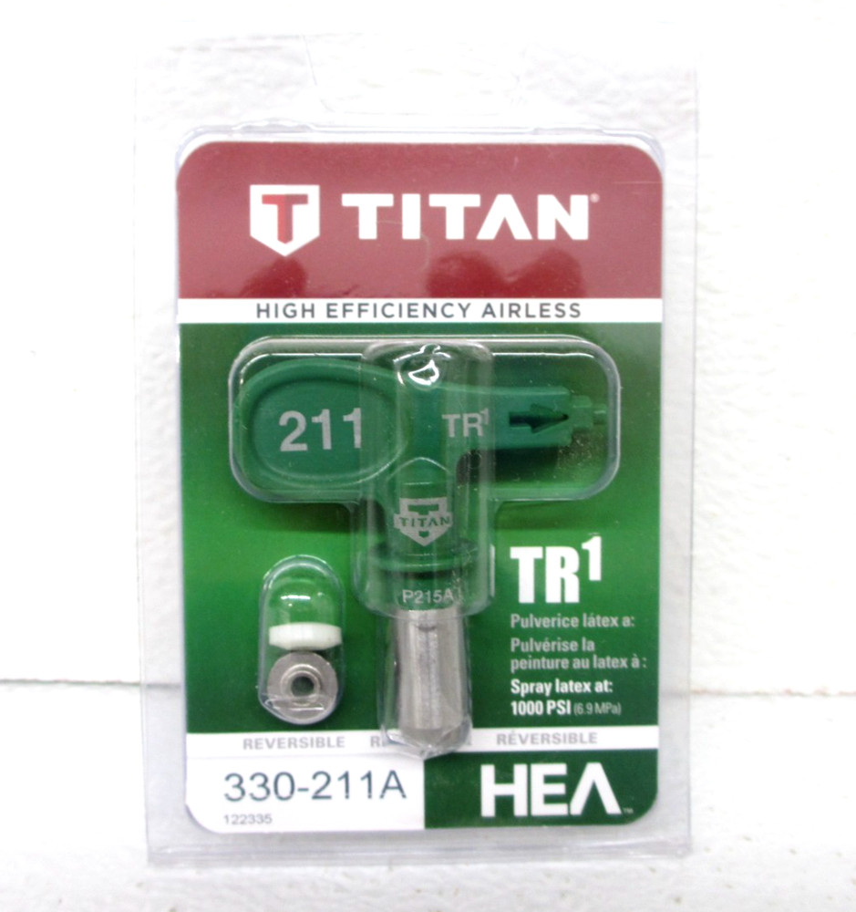 Titan 330-211A TR1 HEA Reversible Spray Tips