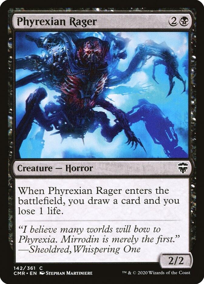 Phyrexian Rager Commander Legends 142 MTG LP
