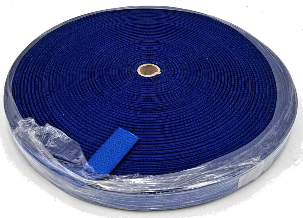 SUNBRELLA 1" PACIFIC BLUE WEBBING 85+ YARDS ON ROLL