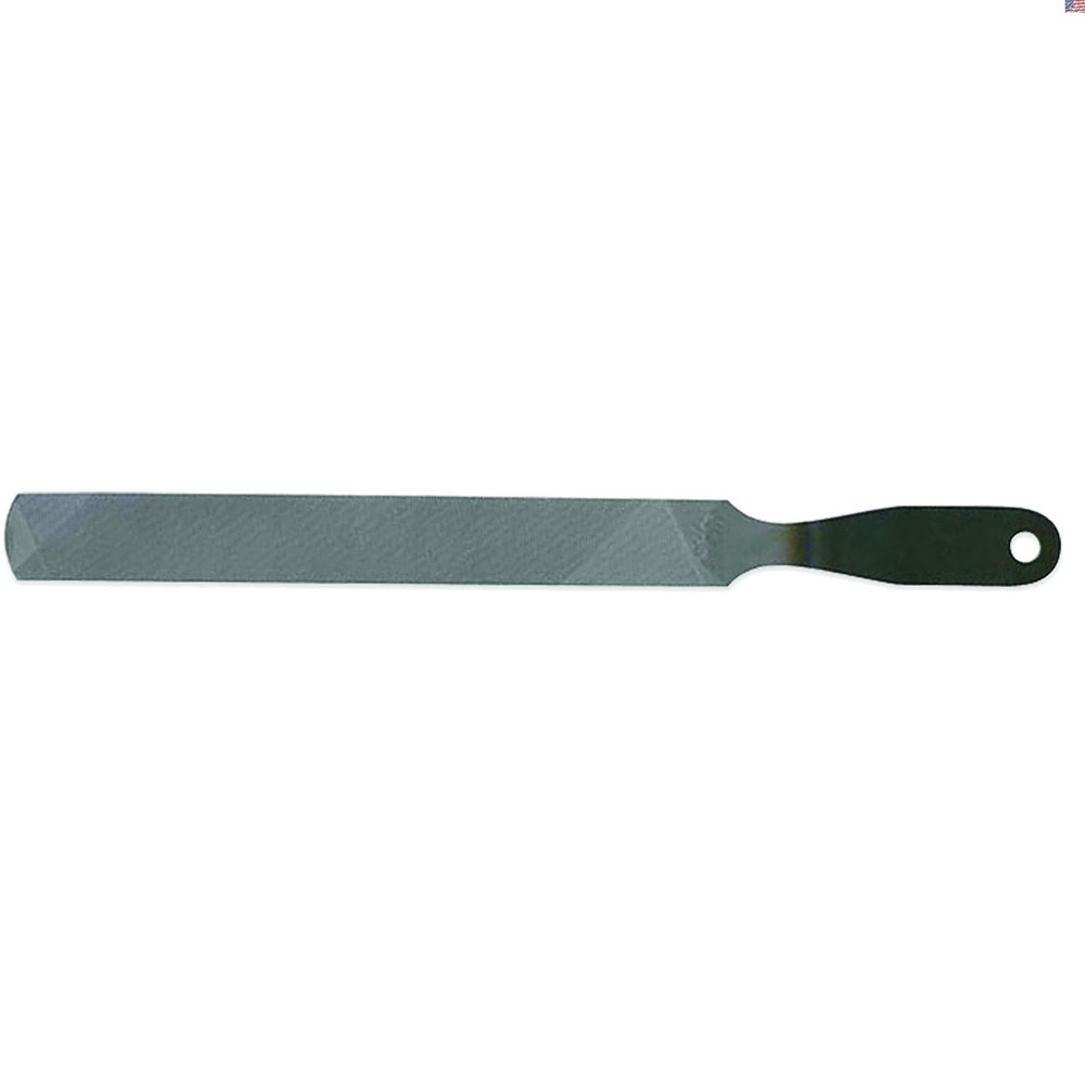 Crescent 8" Rectangular Axe File - Double/Singe Cut for Efficient Sharpening