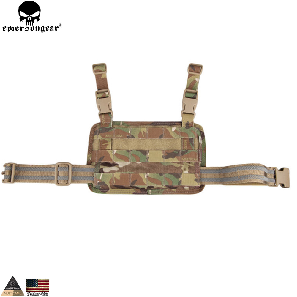 EMERSON Modular Tactical Drop Leg Molle Panel Pouch Adjustable Holster Platform