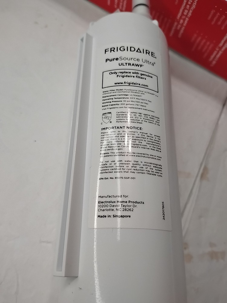 Frigidaire PureSource Ultra Water And Refrigerator Filter Ultrawf