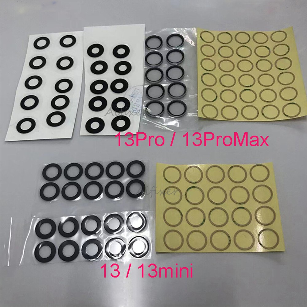 For iPhone 13 / Mini / Pro / Pro MAX Rear Back Camera Lens Replacement + Glue
