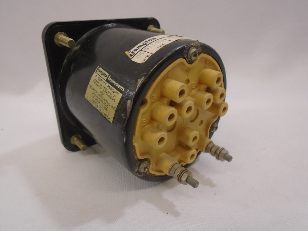 CROMPTON INSTRUMENTS AA-LSSJ TYPE 077-08 AC AMP METER 0-600
