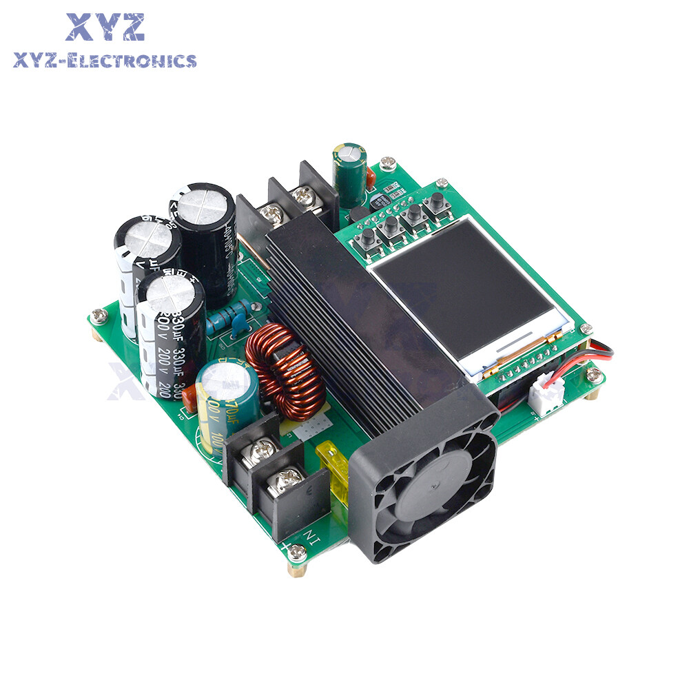 DC9V~60V 900W 15A CNC Constant Current Voltage DC Boost Module LCD Display