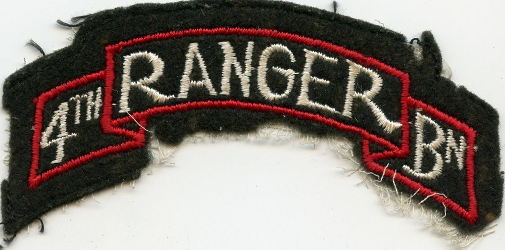 4th Ranger Battalion Scroll / Patch