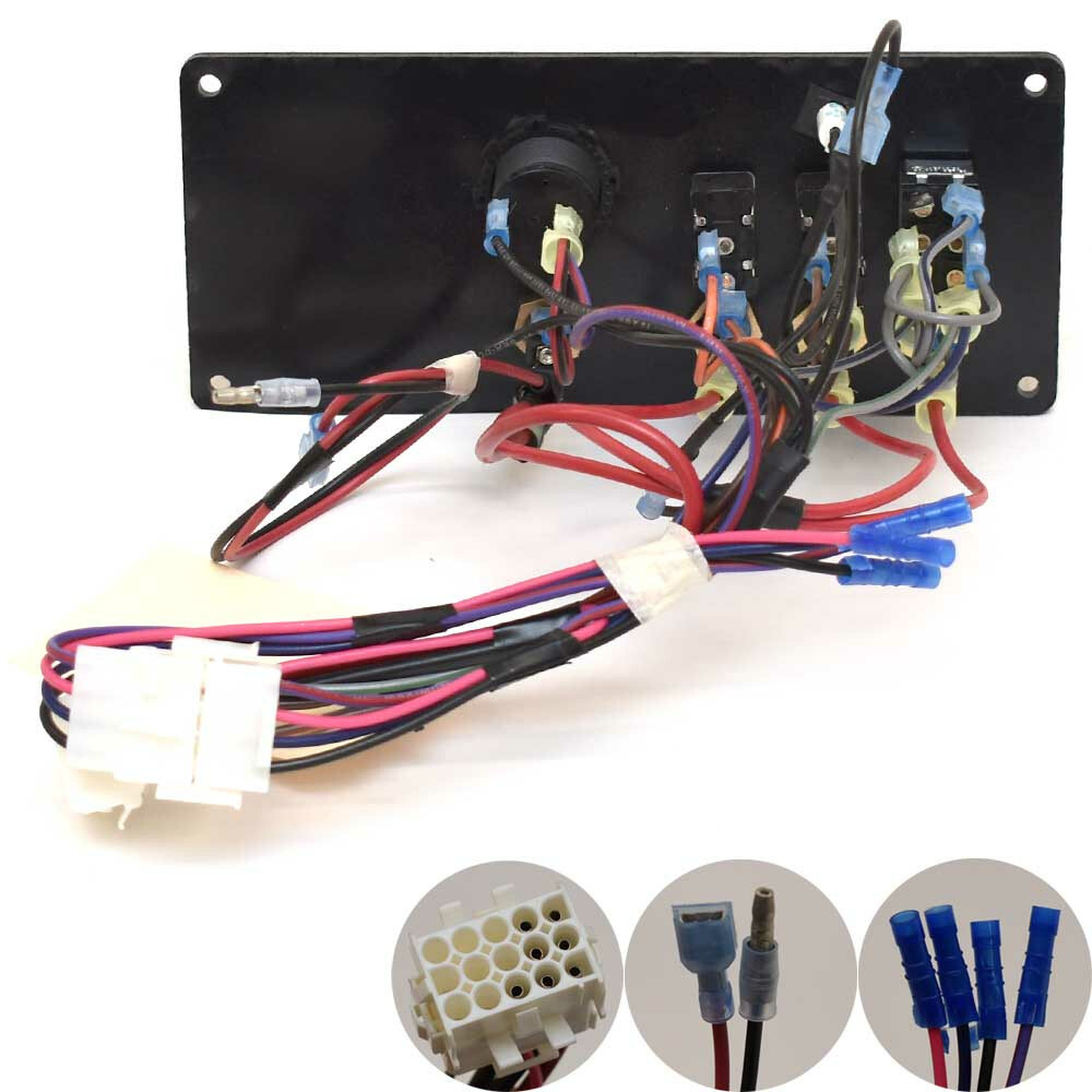 Crestliner Boat Toggle Switch Panel 2314315 | Lights Bilge Aerator