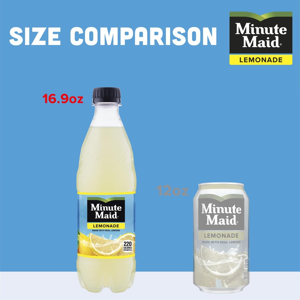 Lemonade Made w/Real Lemons, 16.9 fl oz, 6 Pack