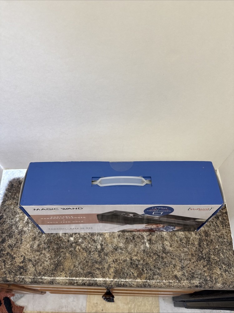 VuPoint Magic Wand Portable Handheld Scanner with Auto-Feed Dock - New