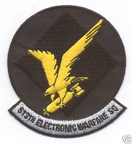 513th ELECTRONIC WARFARE SQUADRON(2018 VINTAGE) patch