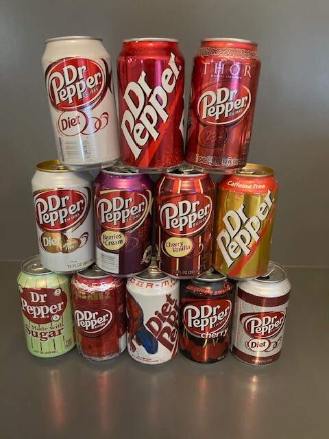 Dr Pepper Can Collector Starter Kit (12 pack)