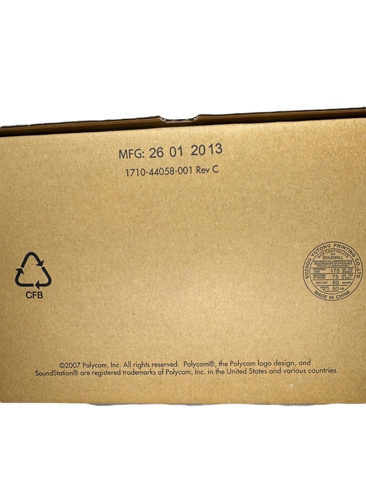 Polycom CX100 Speakerphone For Microsoft Office 2007 NIB With Carrying Case