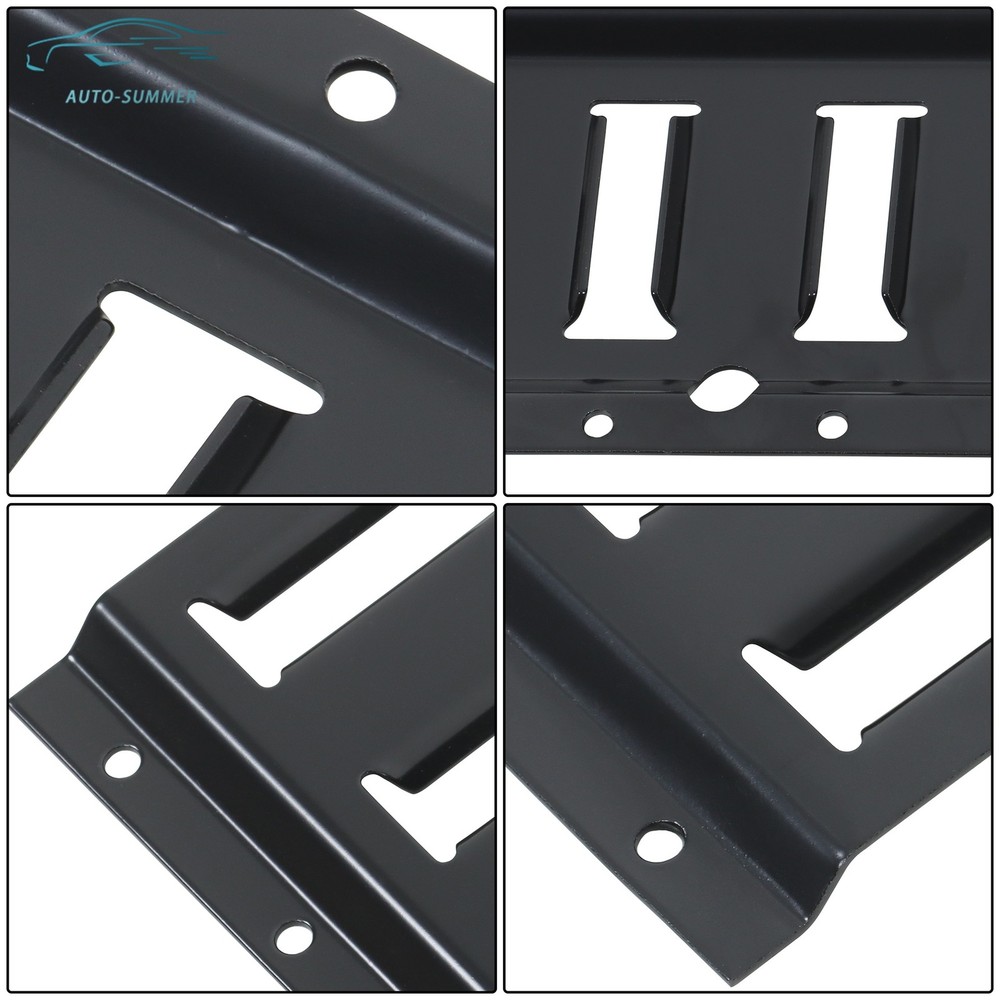 Secure Cargo 5' E Track Tie Down Rail System 28 Pack Black For Vans Trailers