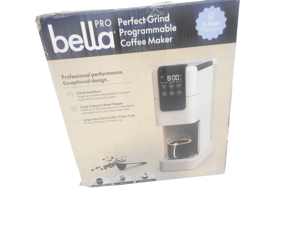bella PRO - Perfect Grind Programmable Single-Serve Coffee Maker