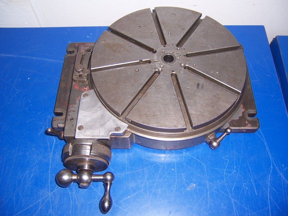 13583 Hauser 618 12" Percision Rotary Table