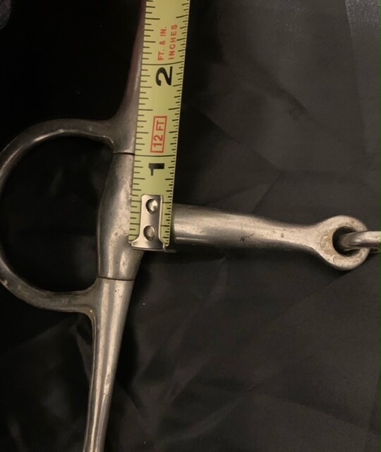 Single Joint Full Cheek Snaffle Bit