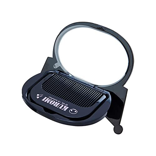 963844 Face Mirror & Comb Set Chromi