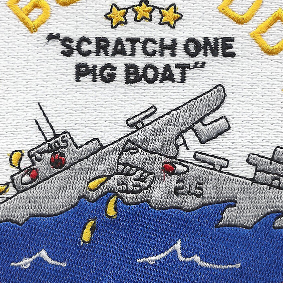 USS Borie DD-215 WWII Patch
