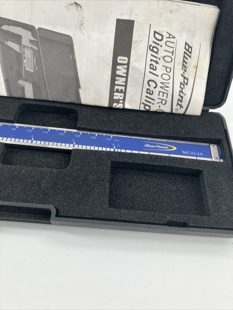 Blue Point Digital Display Caliper by Snap on model# MCAL6A Ships Fast