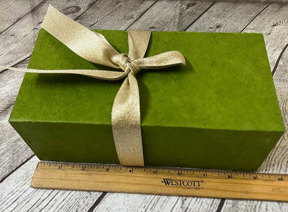 Aveda Foldable Carton Gift Box With Ribbon- (New)-LARGE