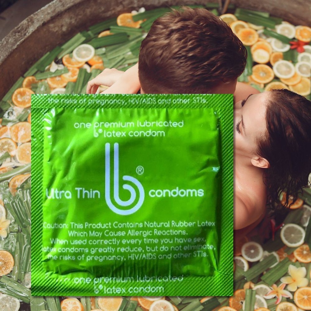 bCondoms Ultra Thin Lubricated Condoms | 12-Pack