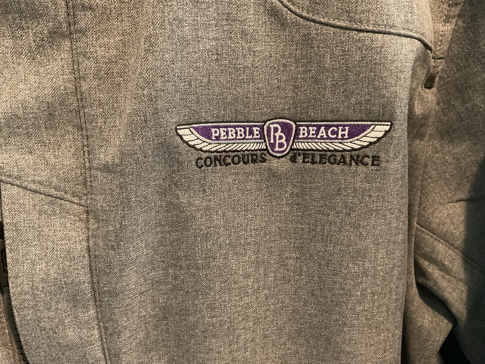 pebble beach concorse event jacket