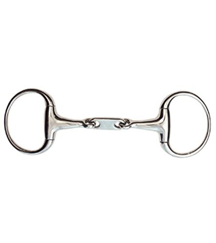 Jacks 20138-5-1-2 Dr Bristol Eggbutt Snaffle Bit - 5.50 in.