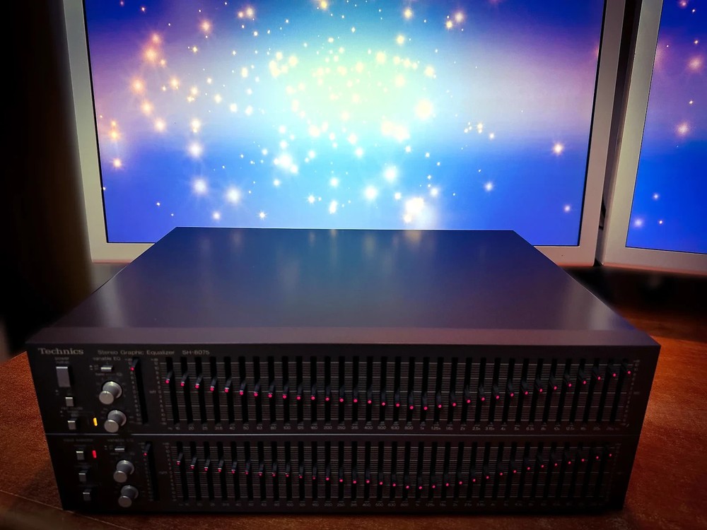 Technics SH-8075 🌈RaRe🌈 Mint Vintage Stereo Equalizer