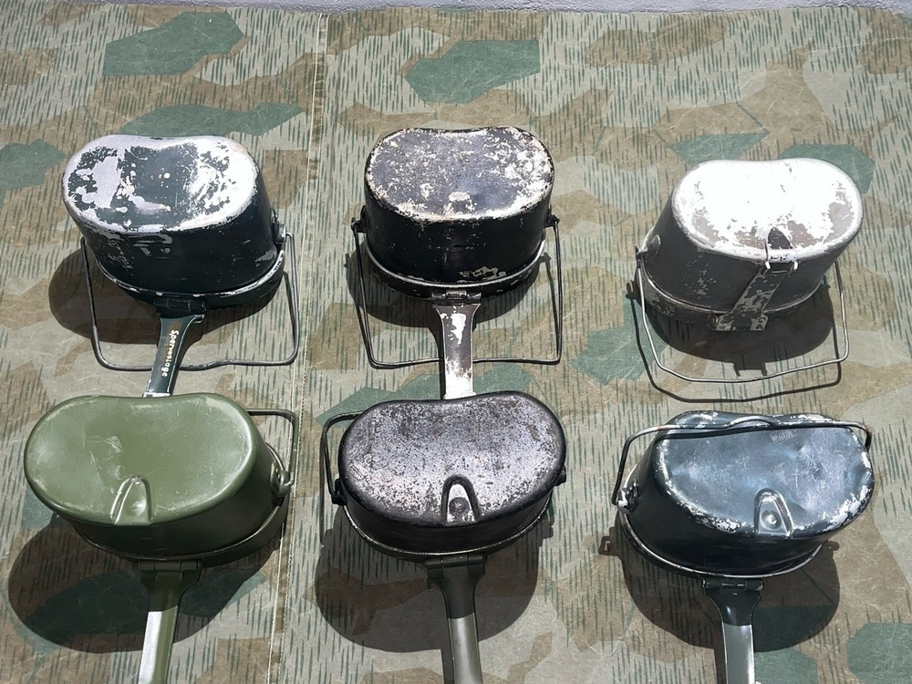 WW2 German Style Uniform Mess Tin Kit / Post War / Great For Reenactors