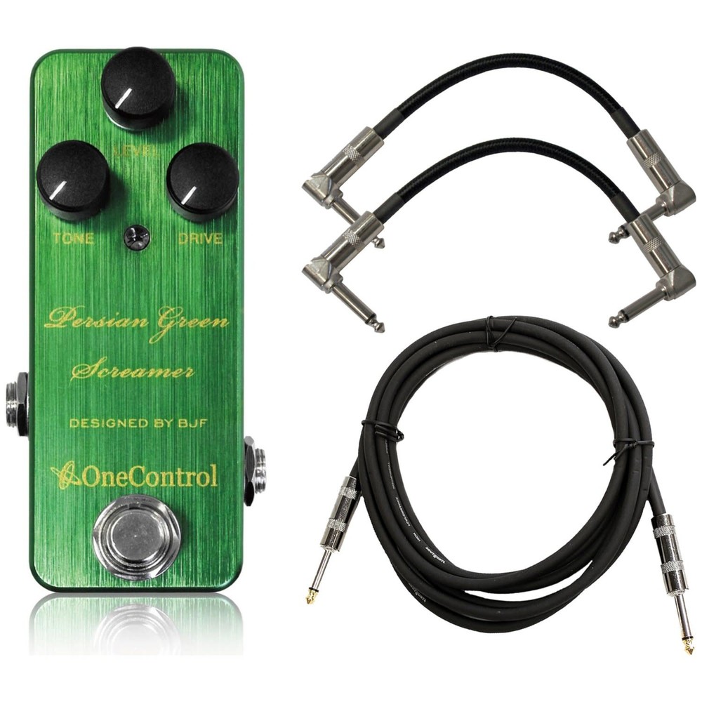 One Control Persian Green Screamer w/ 3 Cables
