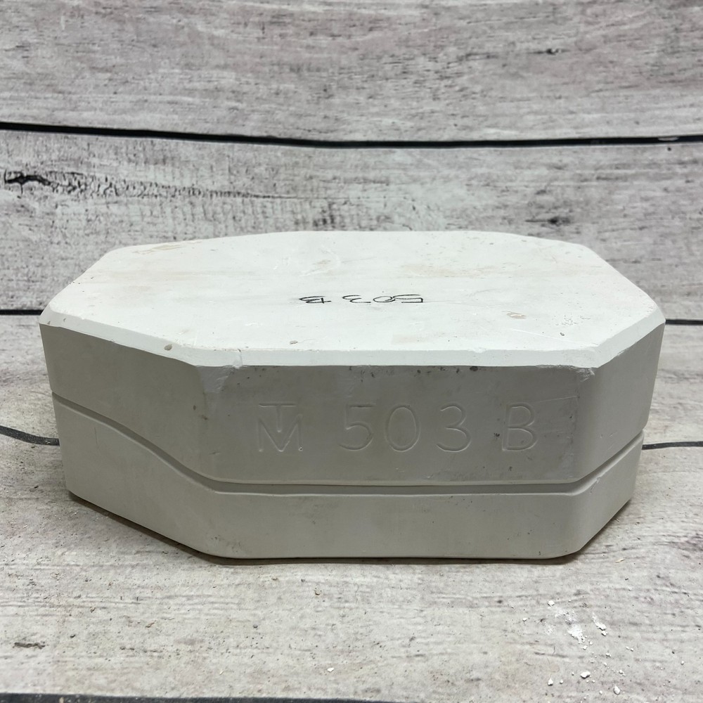 Trenton Ceramic Casting Mold Flowerhead Plaque #503-B