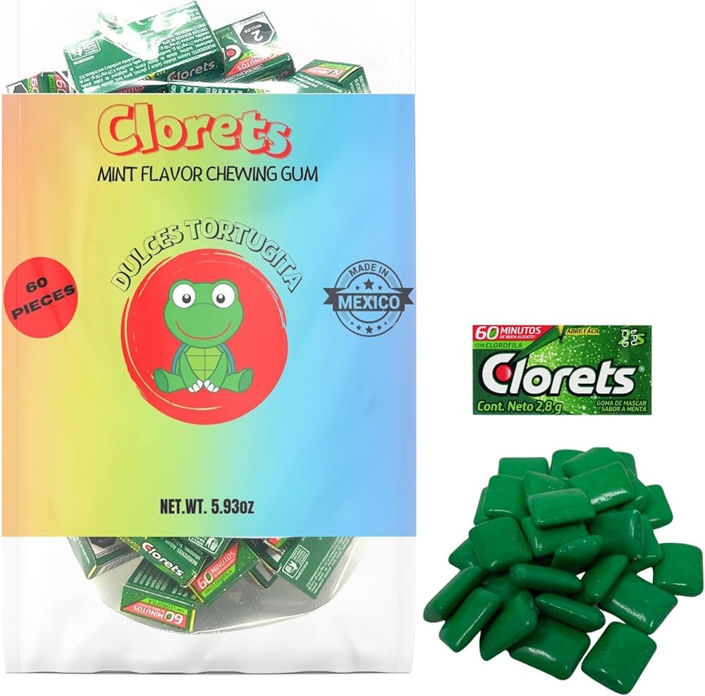 Clorets Mint Flavored Gum