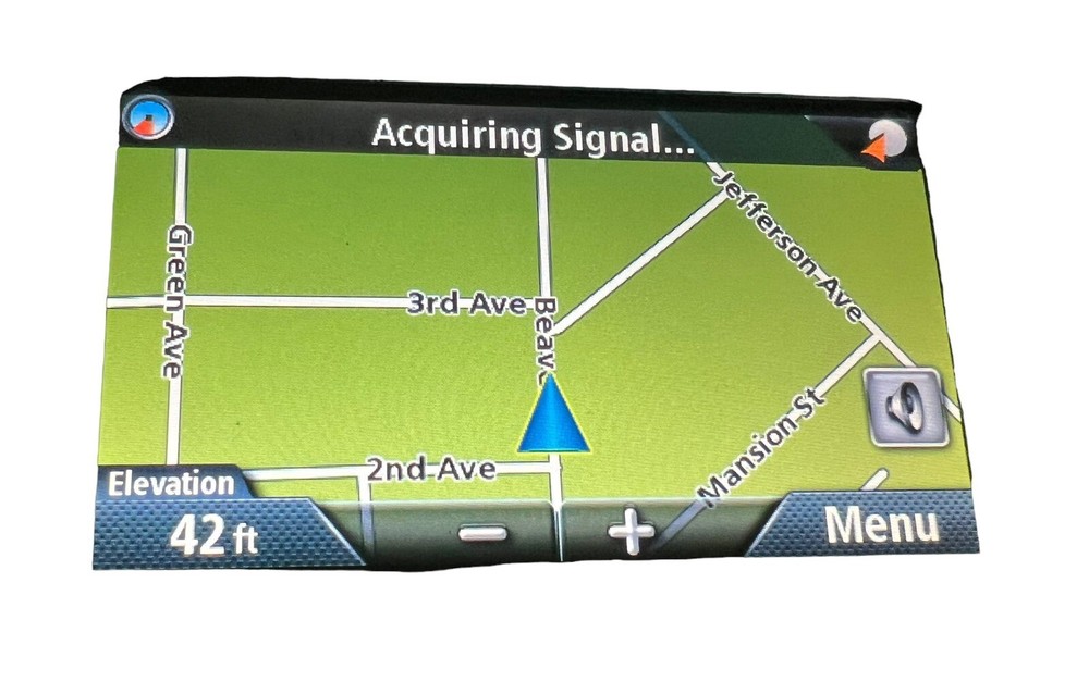 TomTom ONE 3rd Edition 1GB GPS Navigation System With Power Cord *WORKS*
