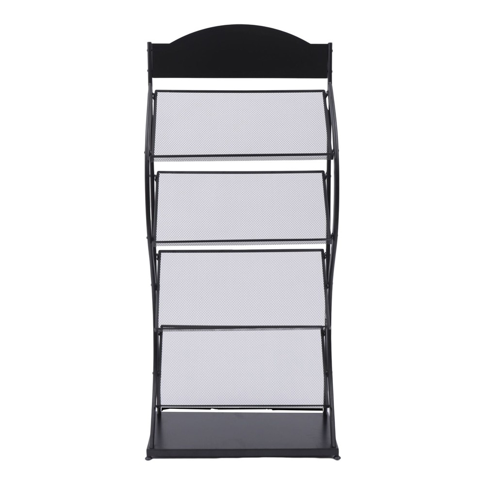 Book Shelf Rack Floor Multi-layer Storage Display Rack Newspaper Comic Display
