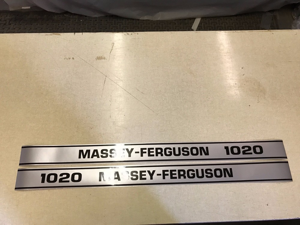 Massey Ferguson 1020 decals
