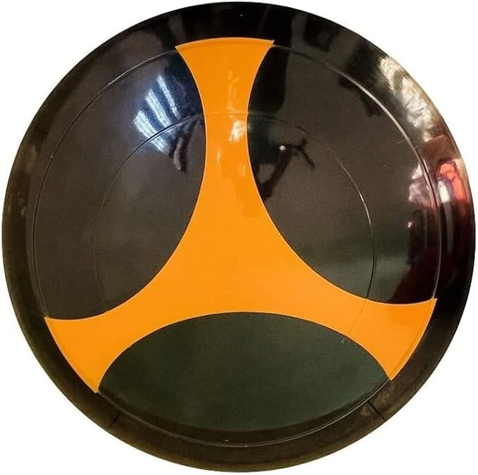 24" Handmade Taskmaster Shield Marvel Legend Black Halloween Cosplay Gift