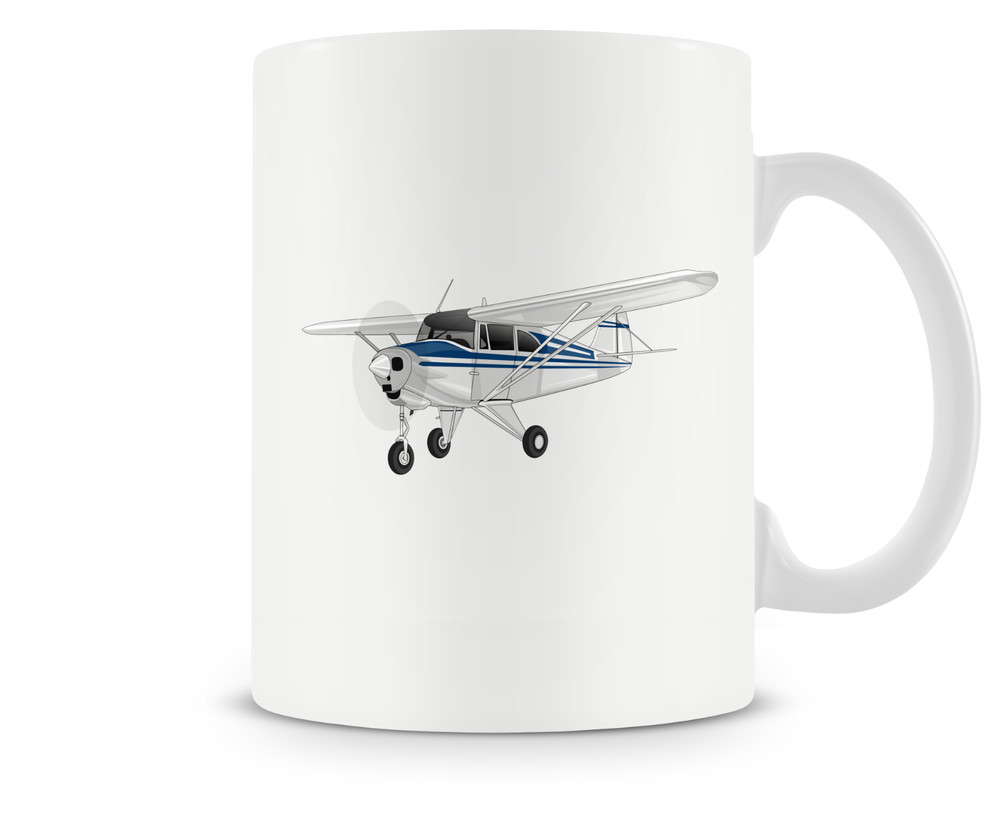 Piper Tri-Pacer Ceramic Coffee Mug - 15oz.