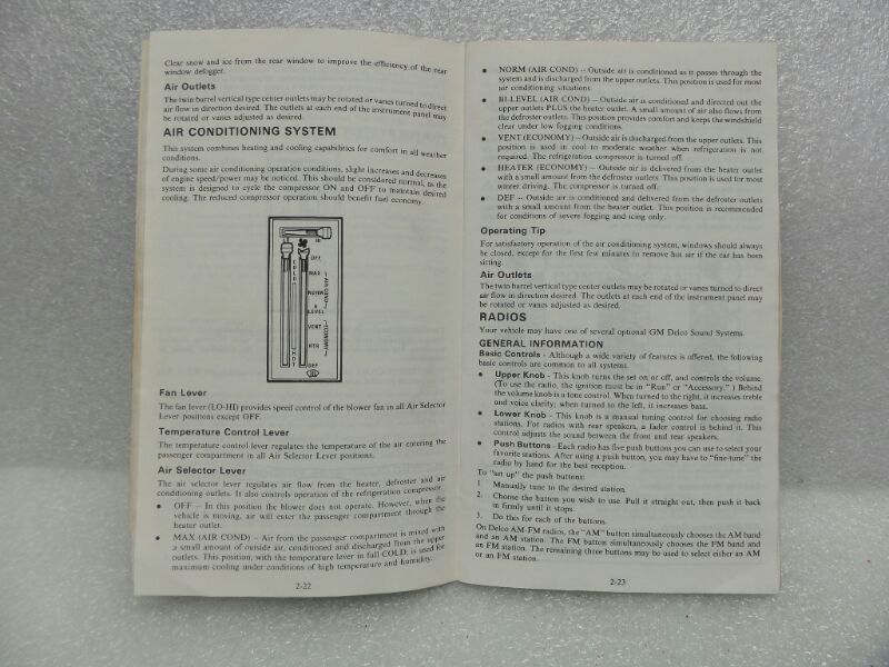 CITATION 1980 Owners Manual 16094
