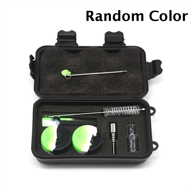 Random Colors Individual Pack Silicone Pipe Set Includes Assorted Accessories