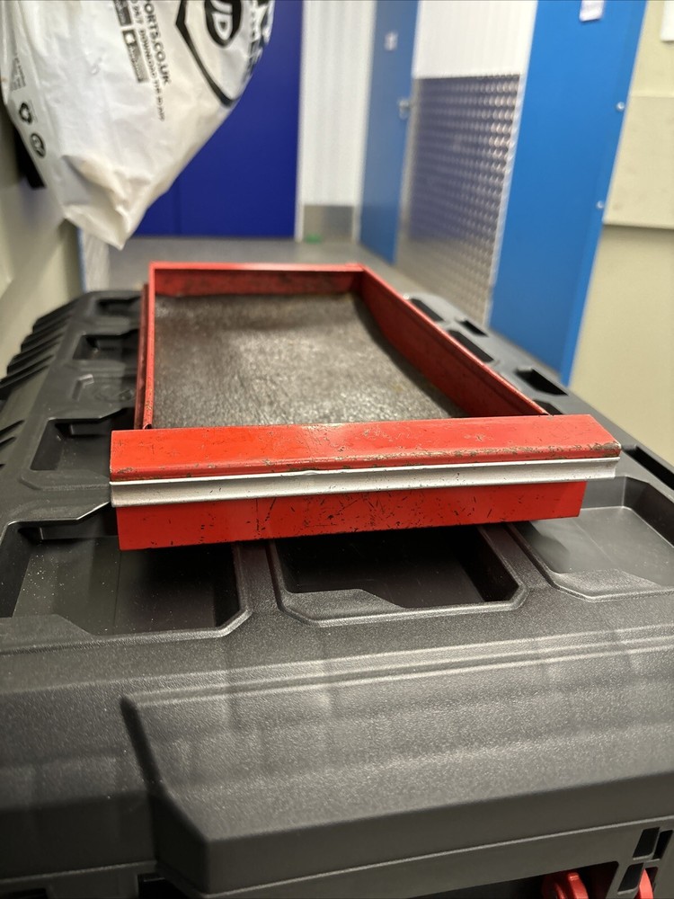 Snap On Tool Box Roll Cab Vintage Red Drawer Replacement 7" 8-1372